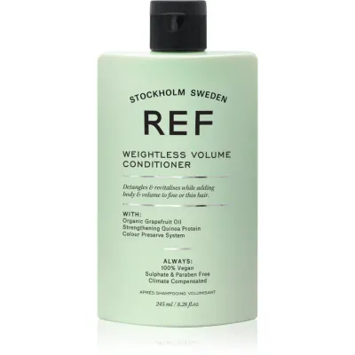 REF Weightless Volume Conditioner Balsam pentru par fin si moale. volum de la radacini 245 ml
