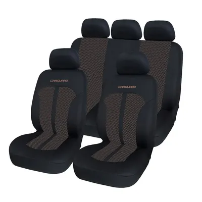 Huse Universale Premium Pentru Scaune Auto Bej+Negru