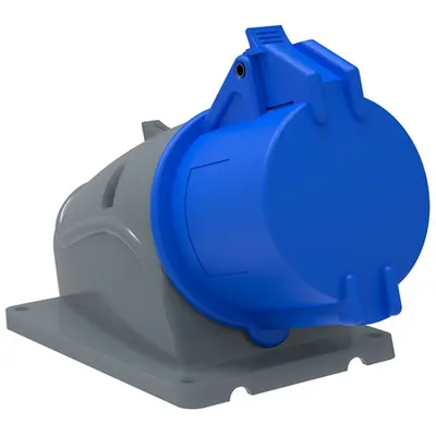 Priza fixa SSI-123 32A-6h/200-250V 2P+PE IP44 MAGNUM