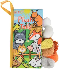 Carte moale cu coadă Jollybaby - Plush Tails