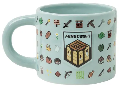 Cană 3D Paladone Games: Minecraft - Inventory