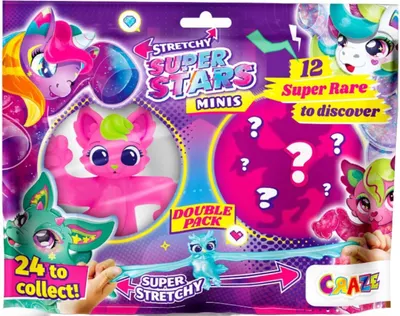 Mini creaturi elastice Craze - Minis Double, sortiment