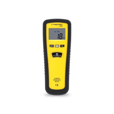 Detector monoxid de carbon Trotec BG20, Avertizare sonora in functie de cantitatea masurata, Precizie: ±5 % sau ±10 ppm