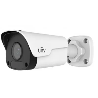 Camera bullet IP UNV IPC2128LR3-DPF28M-F, 8 MP, lentila 2.8 mm, IR 30m, fara slot card, ROI, Ultra 265