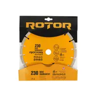 Disc diamantat segmentat ROTOR 230x2.6x10x22.23 mm pentru beton