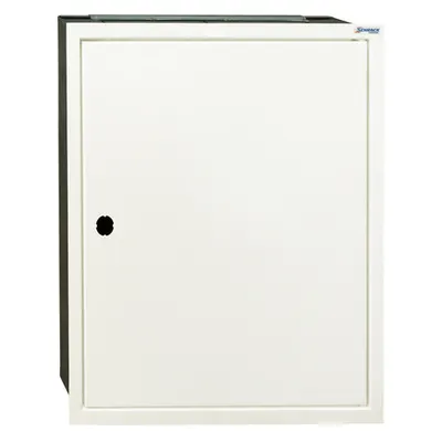 Dulap complet, incastrat 2U-12 UV ver. plata H640L590A100mm