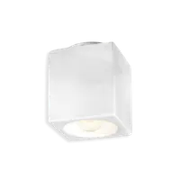 Plafoniera, lampa de tavan RETRO VINTAGE FINISH 05 - SMALTO BIANCO C987