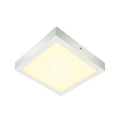 Corp iluminat TAVAN, senser 24 de Luminita Plafon, alb cu LED-uri de interior Montat pe suprafata Plafon 3000K alb lumina patrat