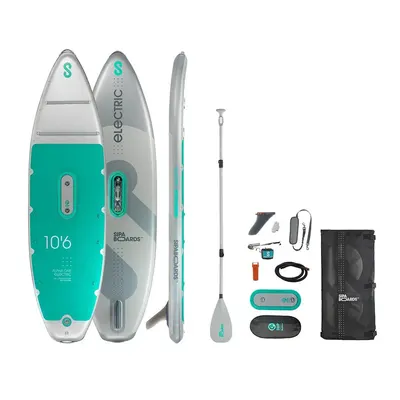 Placă electrică e-SUP SipaBoards Alpha One Allrounder Electric 323x90x15 cm