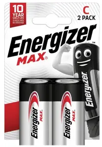 Baterii alcaline Energizer – Max C, LR14, 2 buc.