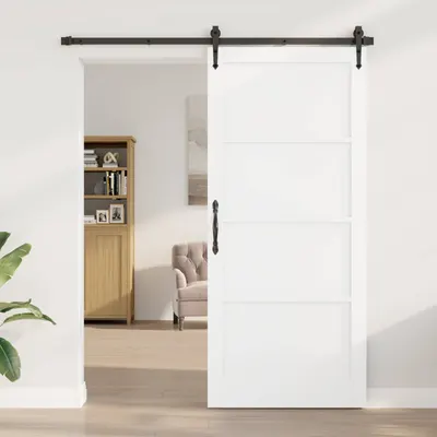 vidaXL Ușă de interior 93 x 211 cm placaj Alb