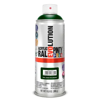Vopsea Spray acrilica verde fir, interior / exterior, ral 6009, 400 ml