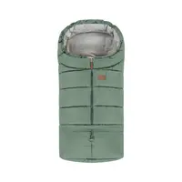 Sac de iarna, Petite&Mars, Jibot, Pentru carucior, landou sau scaun auto, 100x48 cm, Impermeabil, Cu elemente reflectorizante, Extensibil, 3 in 1, Pale Eucalypt