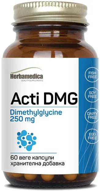 Acti DMG, 250 mg, 60 capsule vege, Herbamedica
