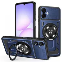 Husa pentru Samsung Galaxy A07 4G A075, Techsuit, RuggedCam, Albastra