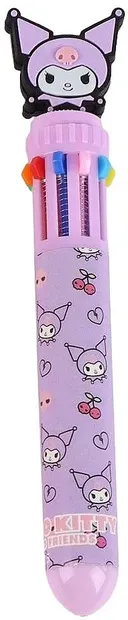 Pix cu bilă Cerda Hello Kitty - Kuromi, 10 culori