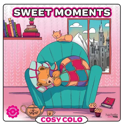 Carte de colorat Hachette - Cosy Colo: Sweet Moment