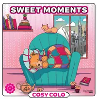 Carte de colorat Hachette - Cosy Colo: Sweet Moment