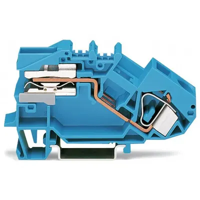 1-conductor N-disconnect terminal block; 16 mm²; CAGE CLAMP®; 16,00 mm²; blue