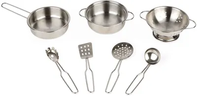 Accesorii bucatarie pentru copii Janod - Metal, sortiment