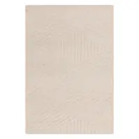 Covor crem din lână 120x170 cm Hague – Asiatic Carpets