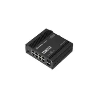 Switch industrial Gigabit cu 10 porturi Teltonika TSW212, 8 porturi Ethernet / 2 porturi SFP, 20 Gbps, 14.88 Mpps, cu management