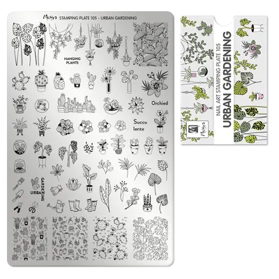 Matrita pentru stampila nr 105 - Urban Gardening
