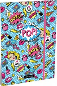 Mapa cu elastic A4 Lizzy Card - Lollipop Raccoon Sweetie