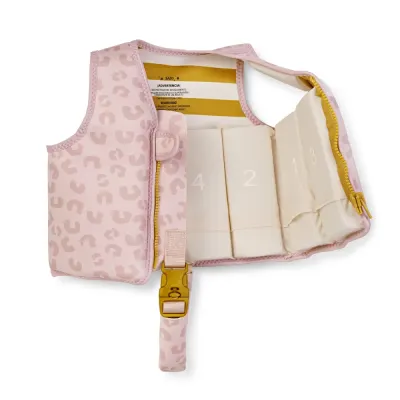 Vesta de inot pentru copii cu protectie UV UPF 50+ Born to be wild by Saro 3-6 ani