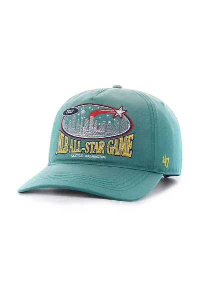 ’47 - Sapca baseball cu aplicatie NBA 2001 Seattle - Rosu/Galben/Turcoaz