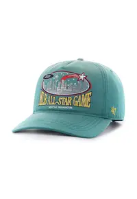 ’47 - Sapca baseball cu aplicatie NBA 2001 Seattle - Rosu/Galben/Turcoaz