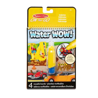 Carte de colorat reutilizabila cu pix cu apa Water Wow diverse modele