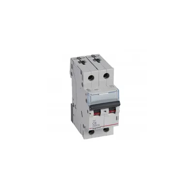 Siguranta automata MCB TX³ 6000 - 2P - 230/400 V~ - 6 A - C curba - prong/pentruk type supply busbars