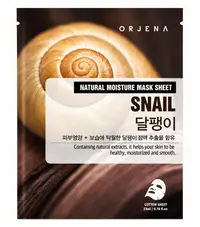 Orjena Masca servetel cu extract de mucina de melc Natural Moisture Snail, 23 ml