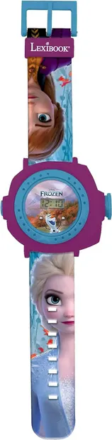 Ceas pentru copii Lexibook - Frozen II, cu proiecție