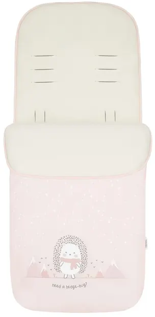 Sac pentru cărucior KikkaBoo - Polar Hedge-hugs, Pink