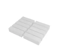 Set Buffer pentru unghii, 10 bucati, ALB