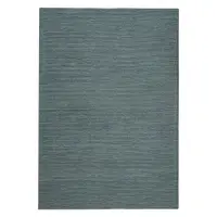 Covor albastru prăfuit țesut manual din lână 200x290 cm Harris Boucle – Flair Rugs