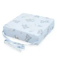 Pernuta inaltator, New Baby, Din spuma poliuretanica, Cu husa detasabila, Din bumbac, Grosime 8 cm, Bear Blue