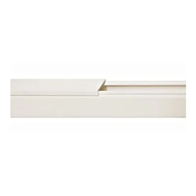 Canal de cabluri tip LE, Bază x Î= 40x40mm, L=2m, RAL9010