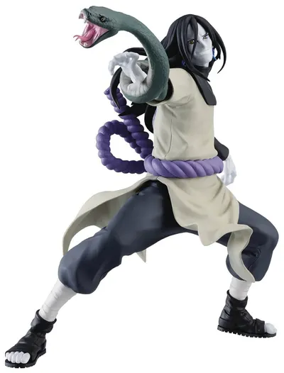 Statuetă Banpresto Animation: Naruto Shippuden - Orochimaru (Vibration Stars), 15 cm