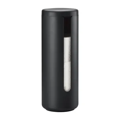 Suport pentru hârtie igienică negru din metal Ume – Zone