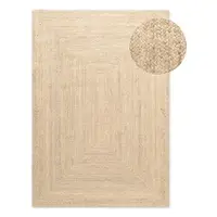 Covor în culoare naturală deschisă reversibil/țesut manual din iută 60x90 cm Juno – Hanse Home