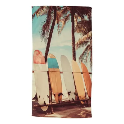 Prosop de plajă din catifea 100x180 cm Vintage Surf – Good Morning