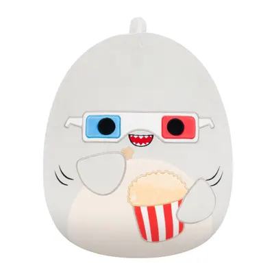 Jucarie de plus, Squishmallows, Rechinul Gordon, 35 cm