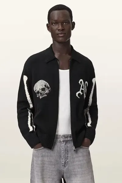 AllSaints cardigan pentru bărbați, din bumbac ADRIAN