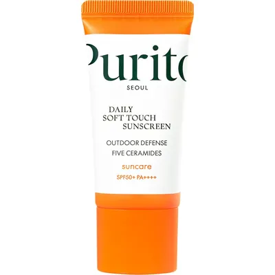 Daily Soft Touch Sunscreen SPF50 crema de fata, 15ml, Purito Ambalaj Nou