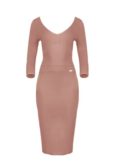 Rochie de seara dama Uddevalla K476 maro - Maro