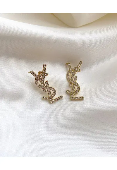 Cercei Yasmine - aliaj metalic - lungime 2cm - confortabili