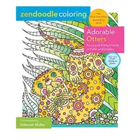 Zendoodle Coloring : Adorable Otters